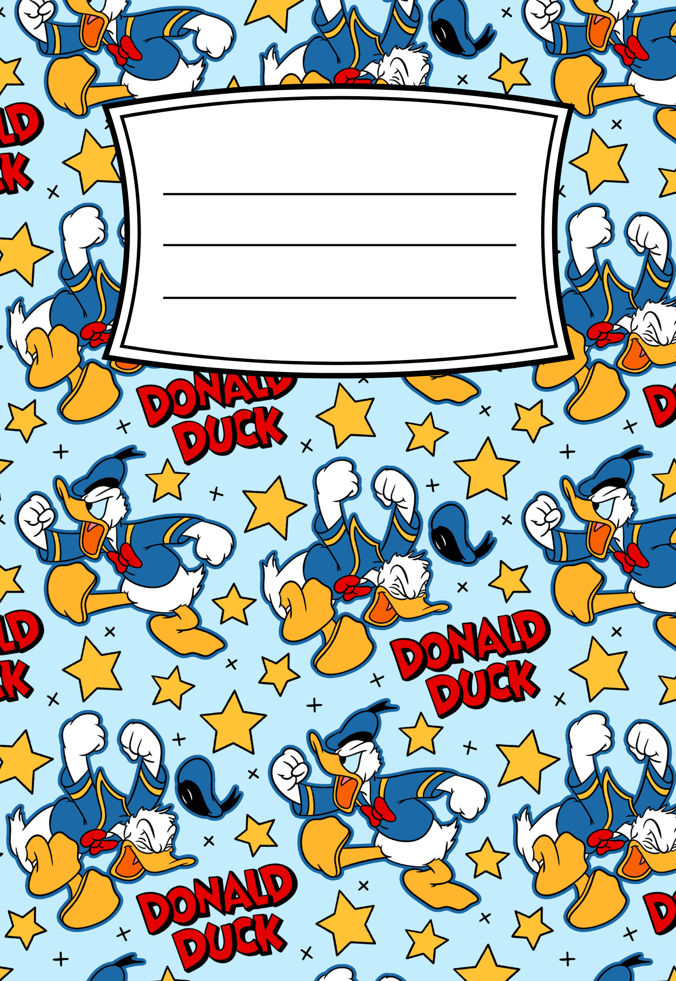 NEW Donald Duck Notebook | Print