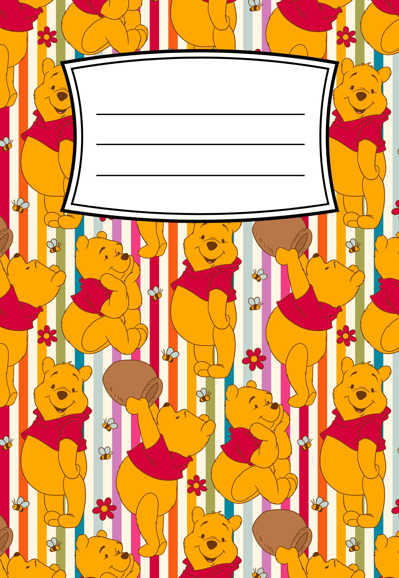 NEW Striped Bear Notebook | Print