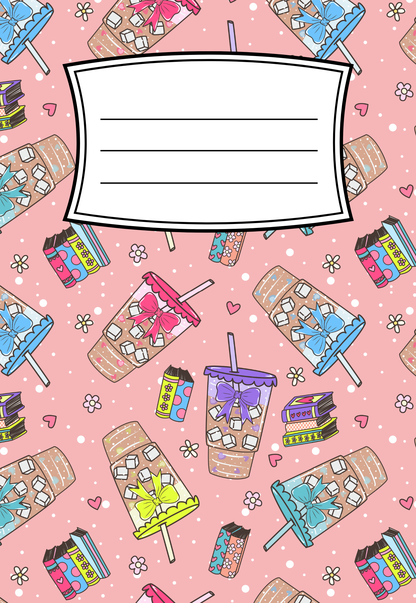 NEW Iced Coffee & Books Notebook | Print