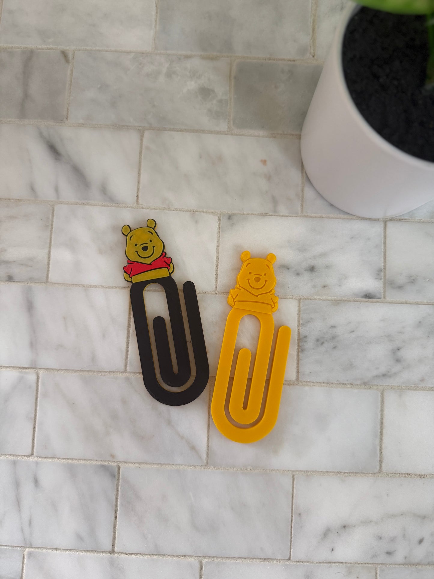 Honey Bear Paper Clip Bookmark | 3D Printed