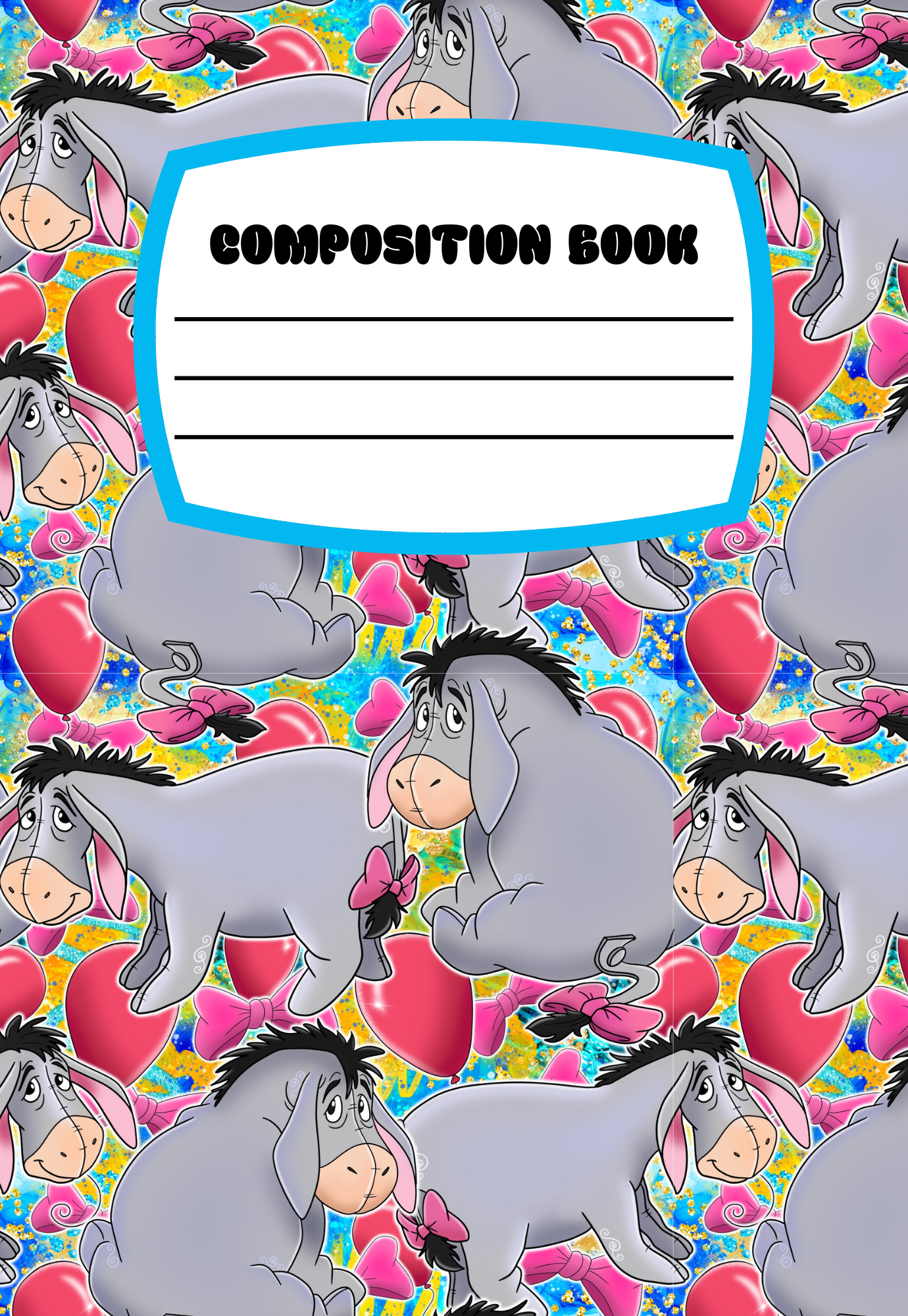 NEW Sad Donkey Notebook | Print