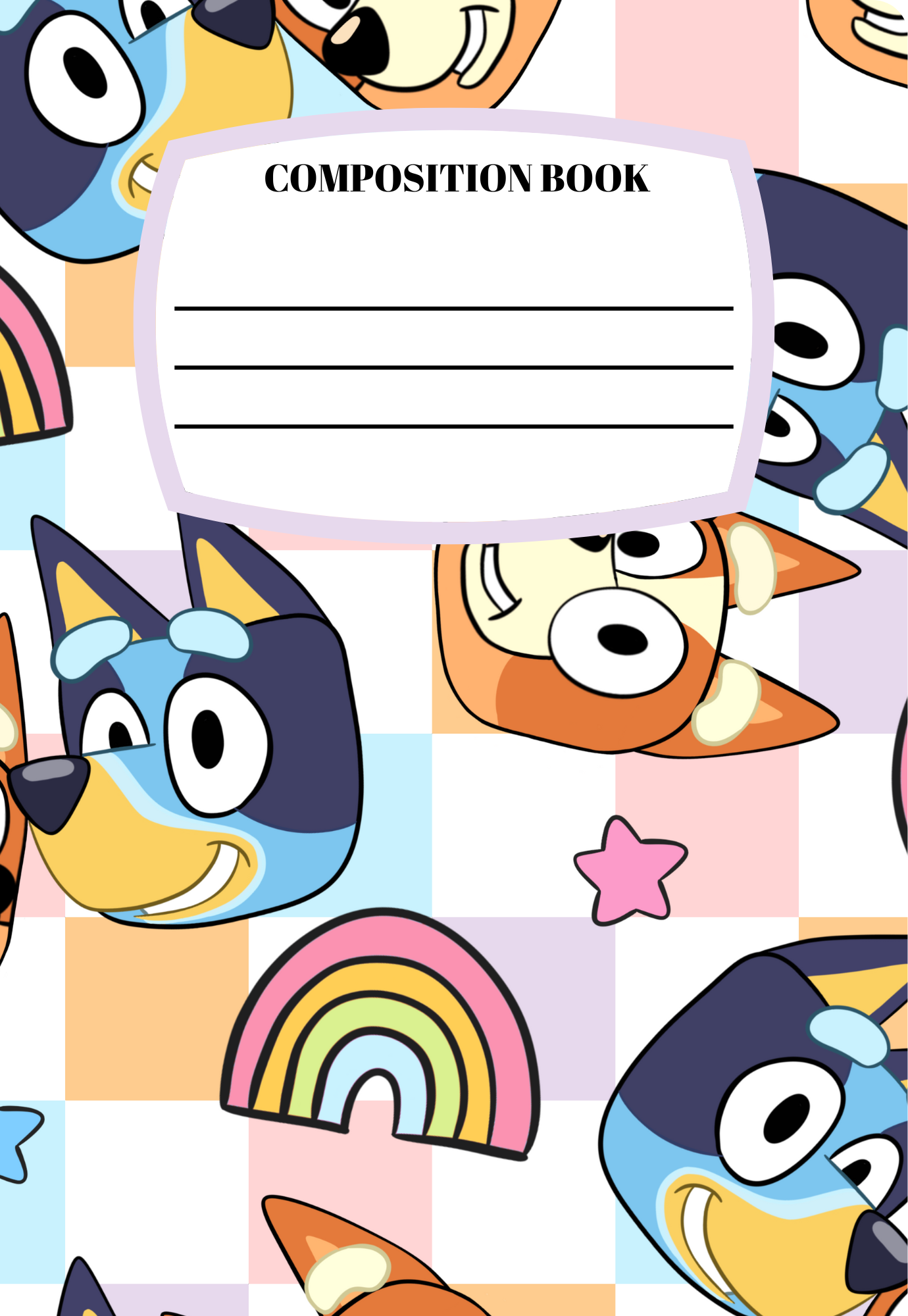 Wednesday Launch Composition Notebook |