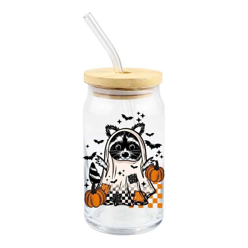 Halloween Raccoon | UVDTF Decal | 4 inches