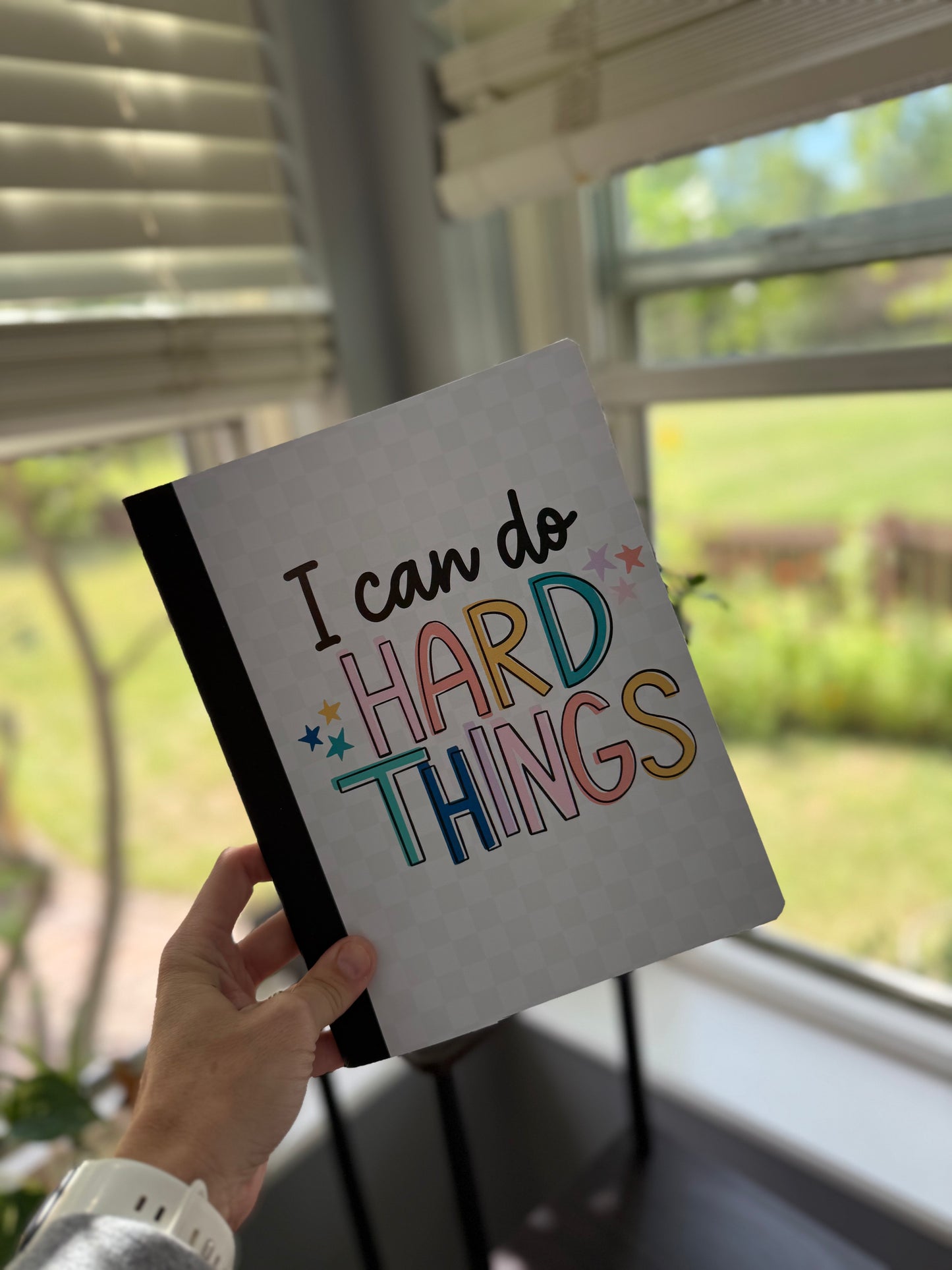 I Can Do Hard Things Notebook | Print