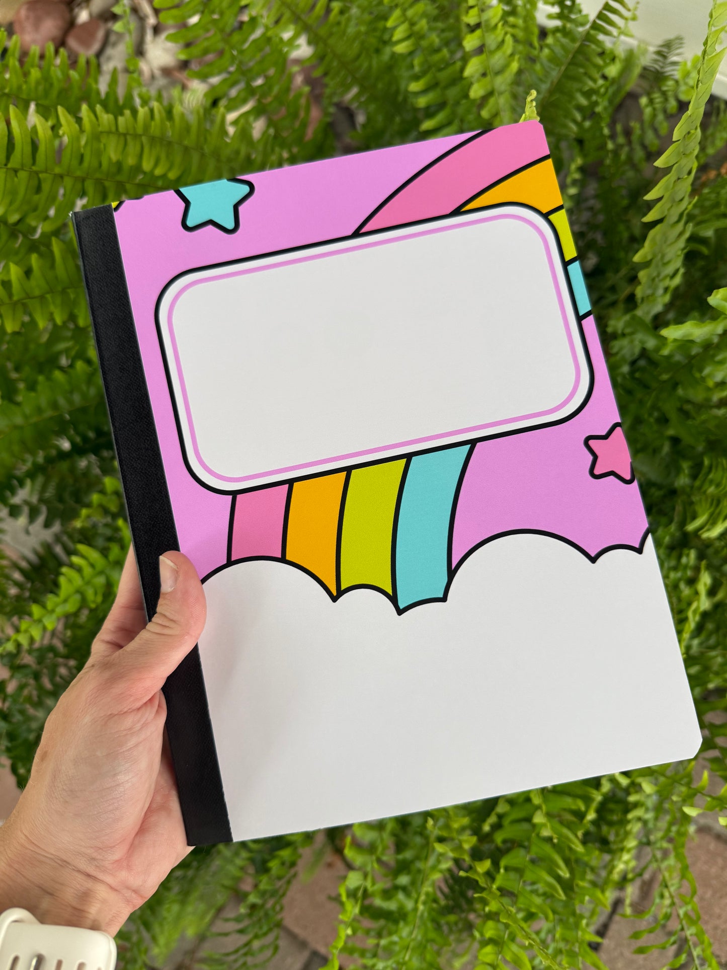 Rainbow Color Composition Notebook | Print