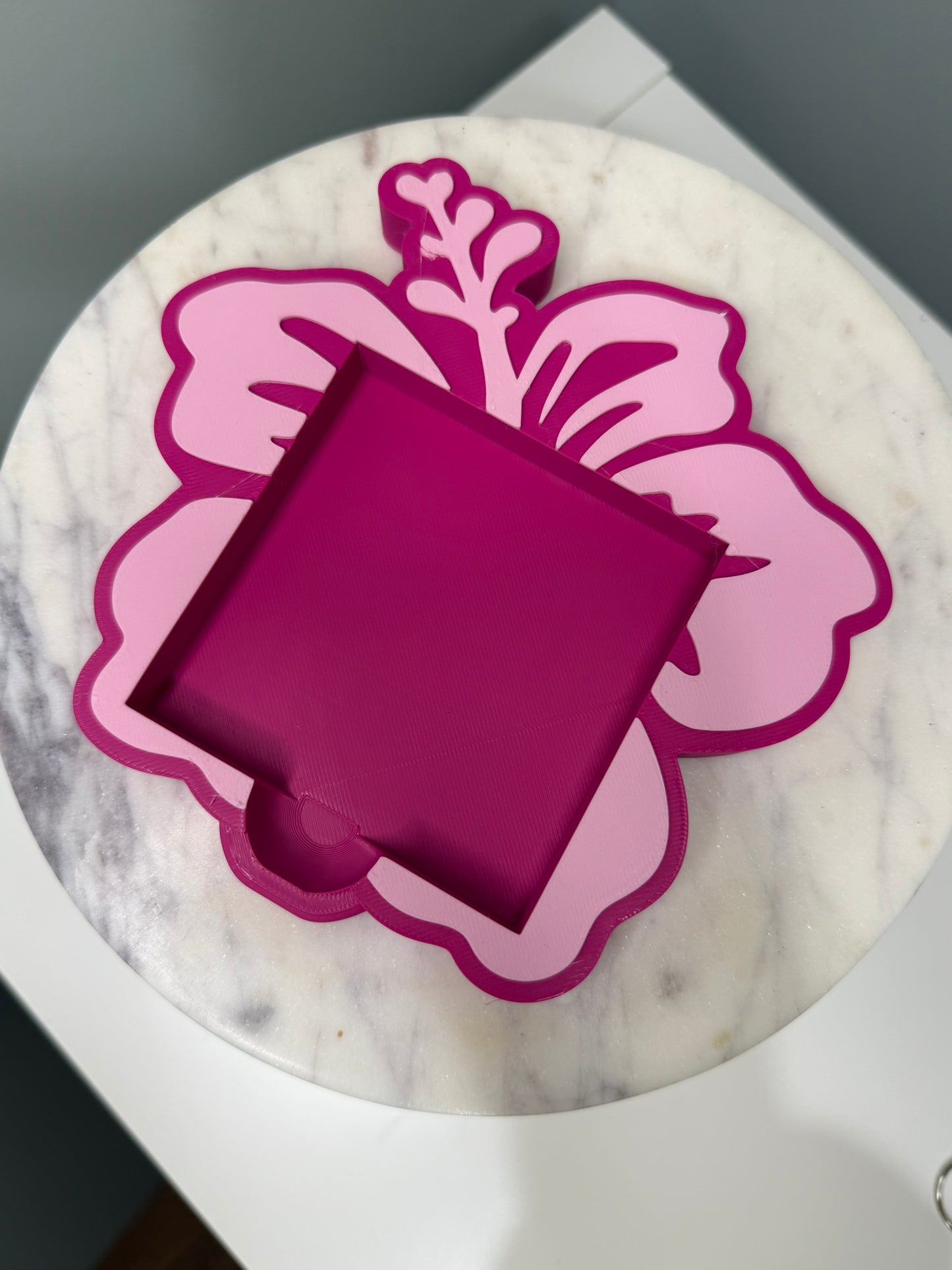 Pink Hibiscus | 3D Printed