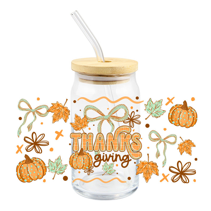 Thanksgiving | UVDTF Cup Wrap