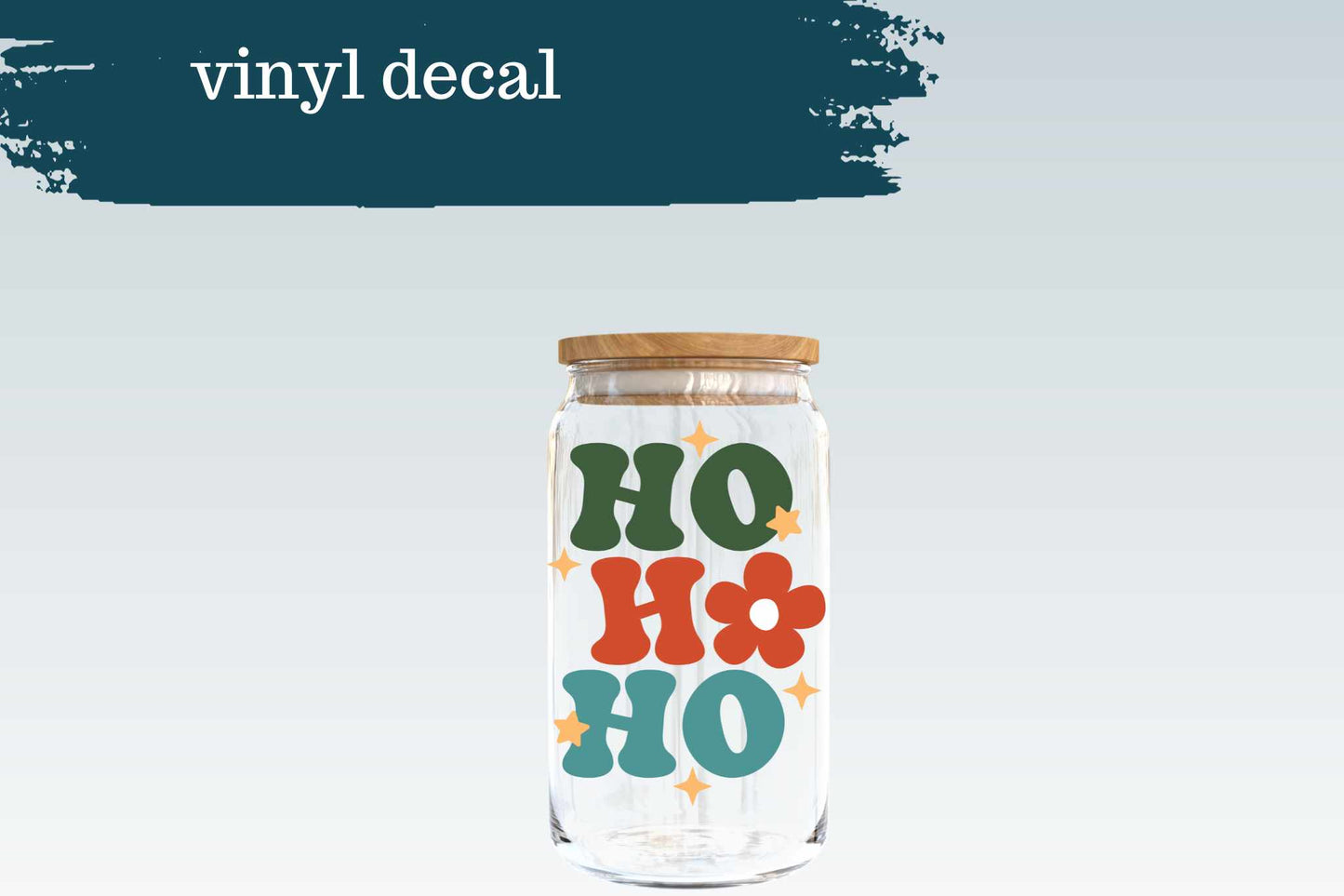 Ho Ho Ho Retro | Vinyl Decal