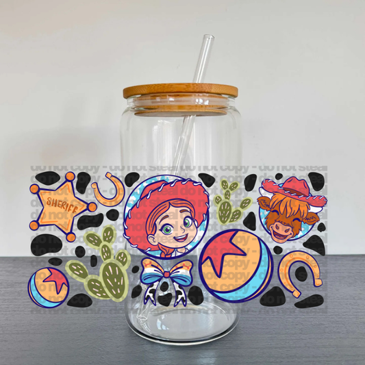 Jessie Toy Movie | UVDTF Cup Wrap