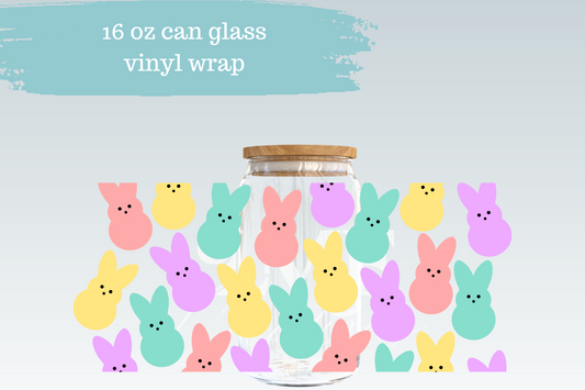 Colorful Easter Candy Bunnies | Libbey Wrap