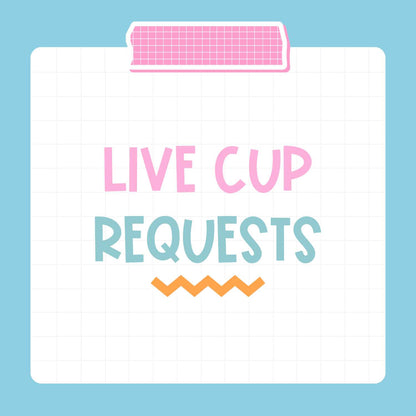 BLANK Cup Sale!