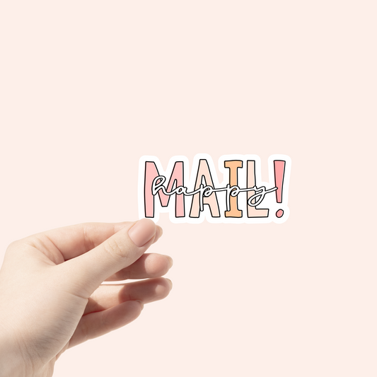 Happy Mail | Small Business Stickers | Packaging Stickers