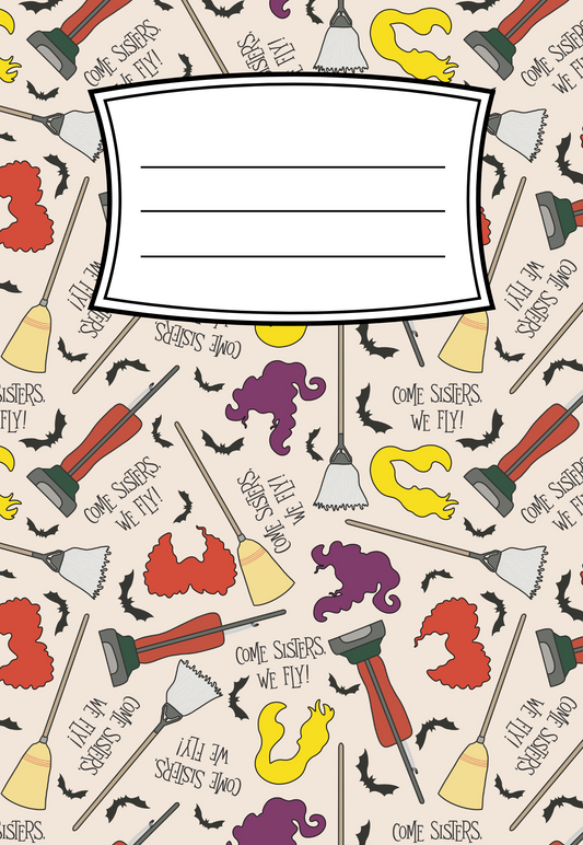 We Fly Sisters Notebook | Print