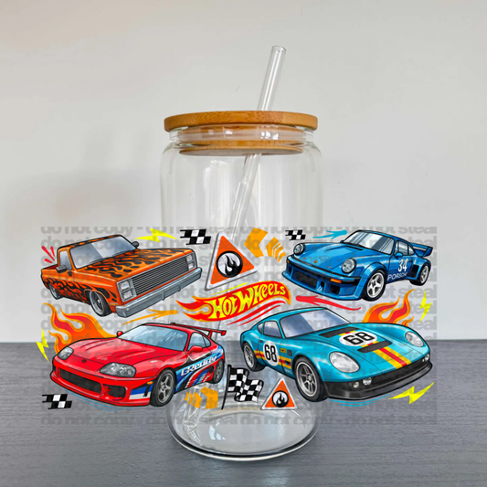 Hot Cars | UVDTF Cup Wrap