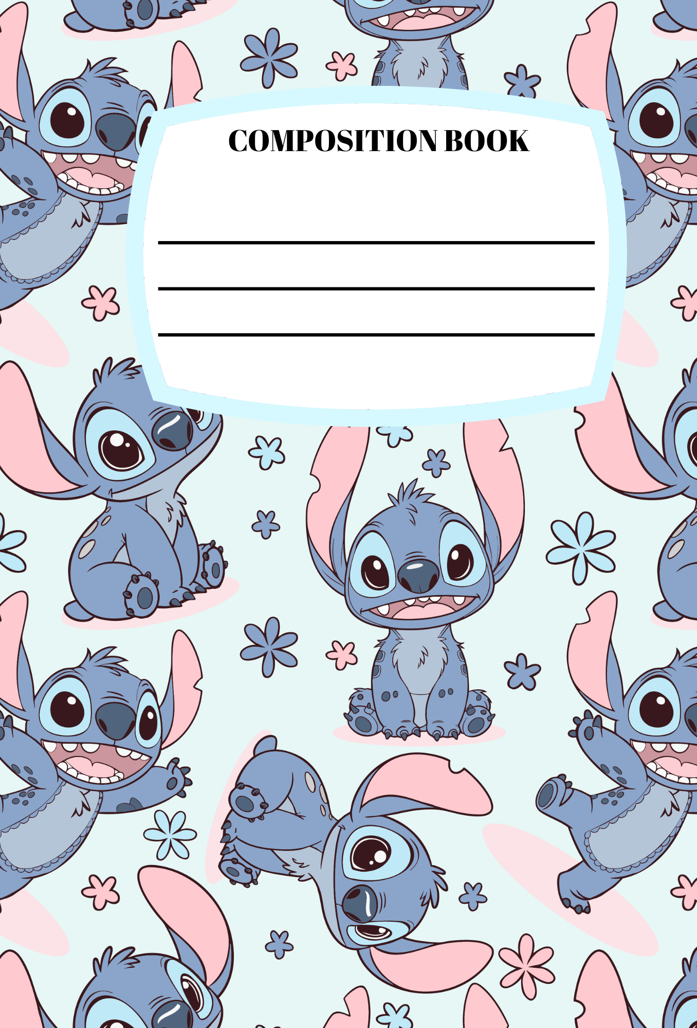 Blue Alien Solo Notebook | Print