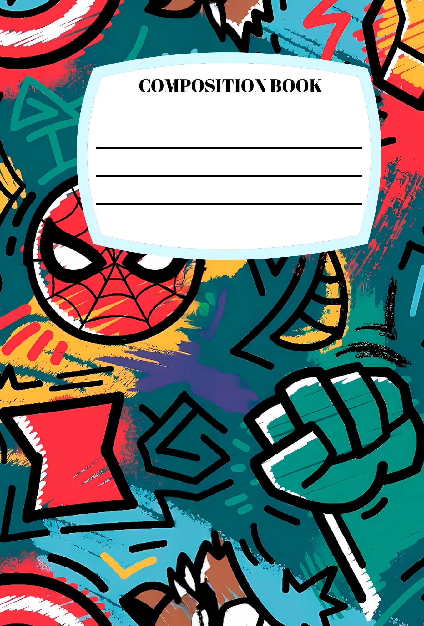 Superhero Notebook | Print