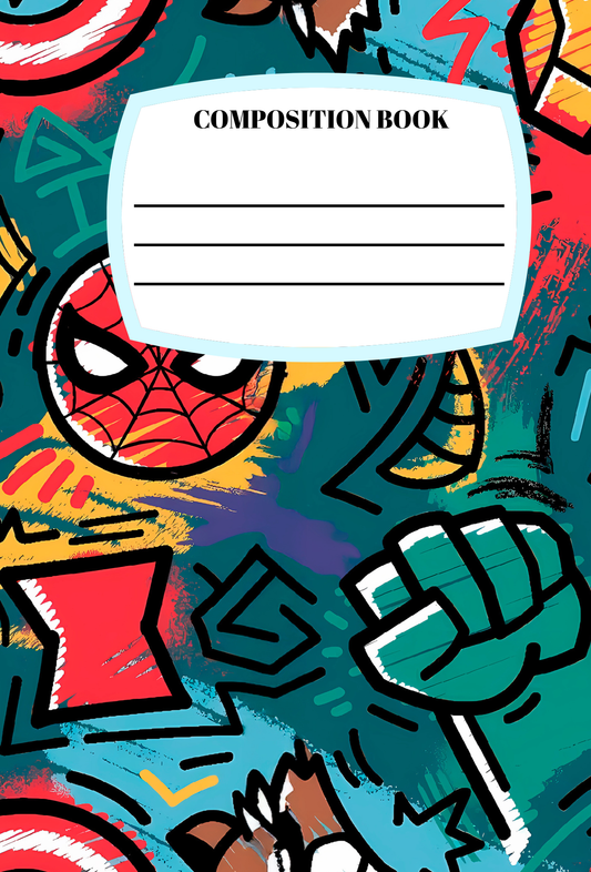 Superhero Notebook | Print