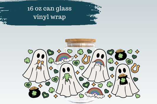 Lucky Ghosts | Can Glass Wrap