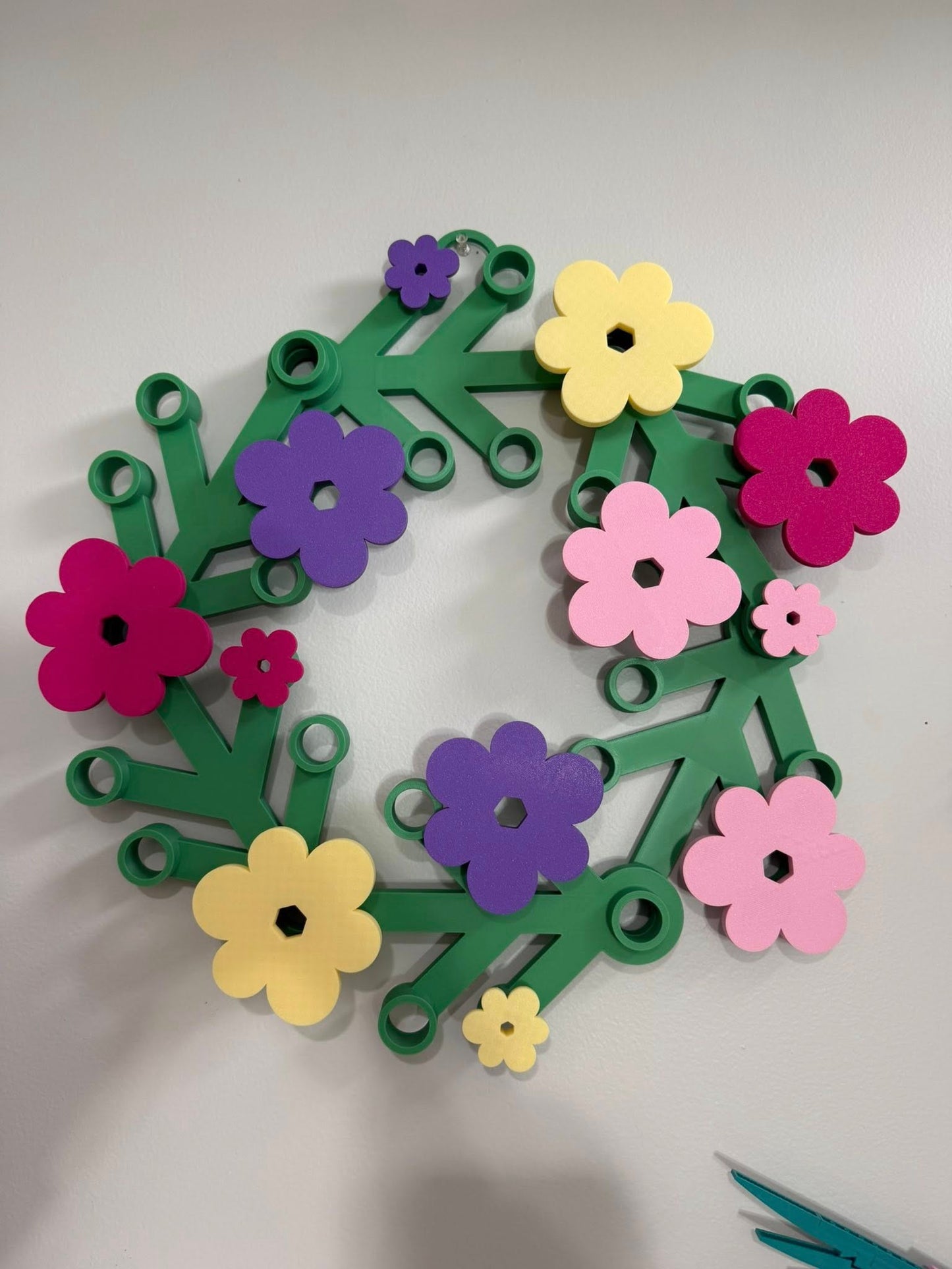 Brick Building Wreath