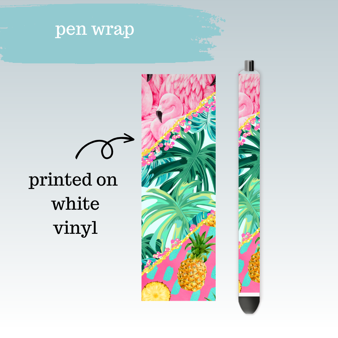 Flamingo Palm | Pen Wrap