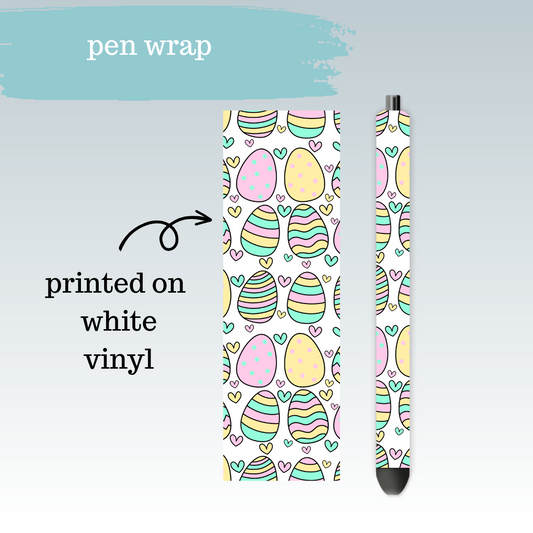 Pastel Eggs | Pen Wrap