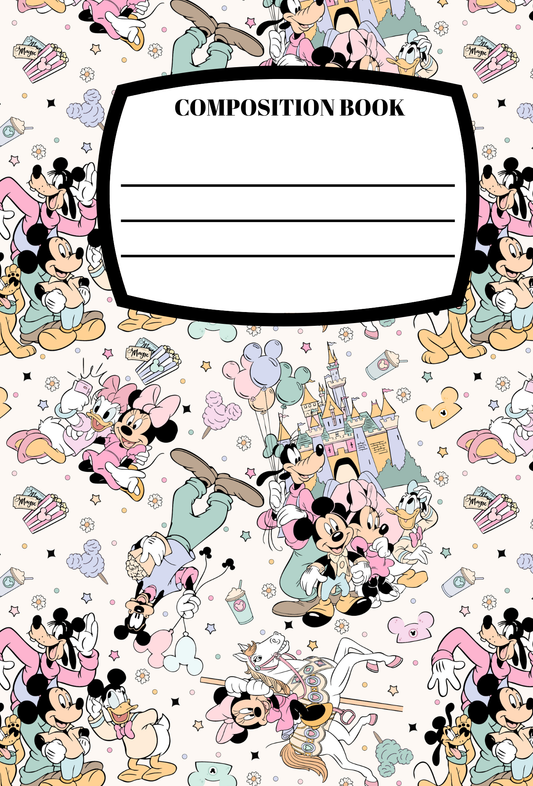 Mouse & Friends Notebook | Print