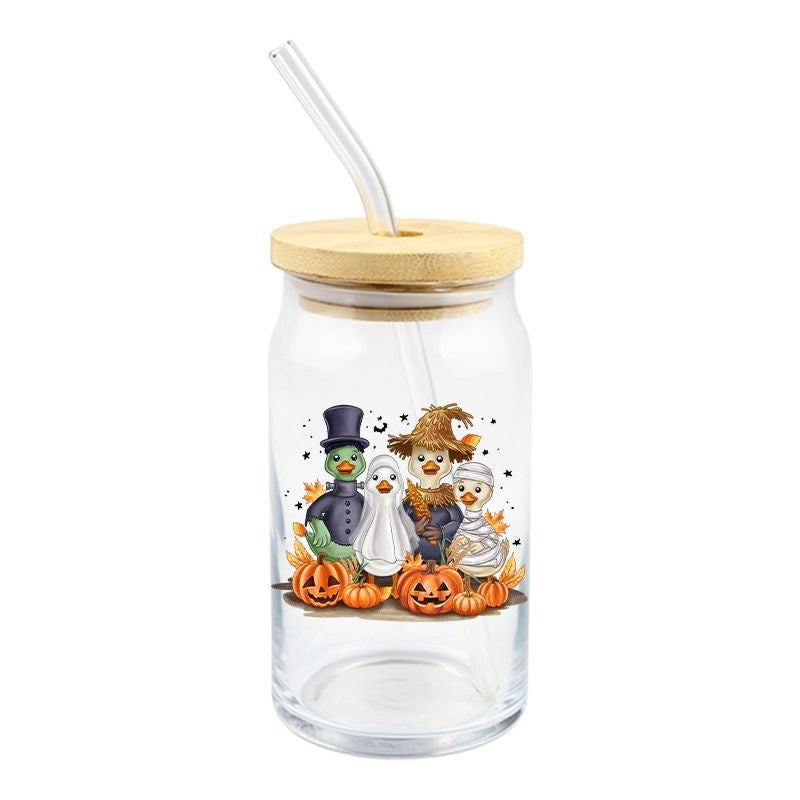 Halloween Ducks | UVDTF Decal | 4 inches