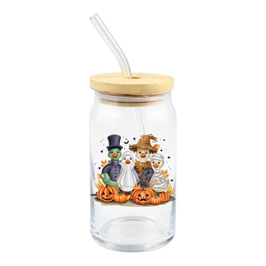 Halloween Ducks | UVDTF Decal | 4 inches