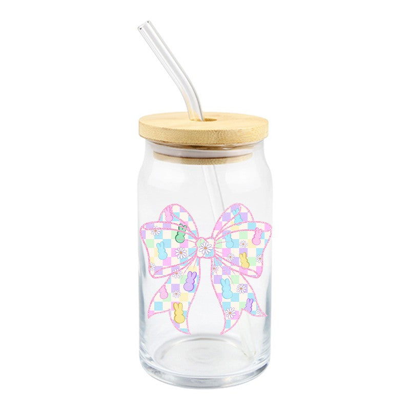 Easter Candy Bow | UVDTF Decal | 4 inches