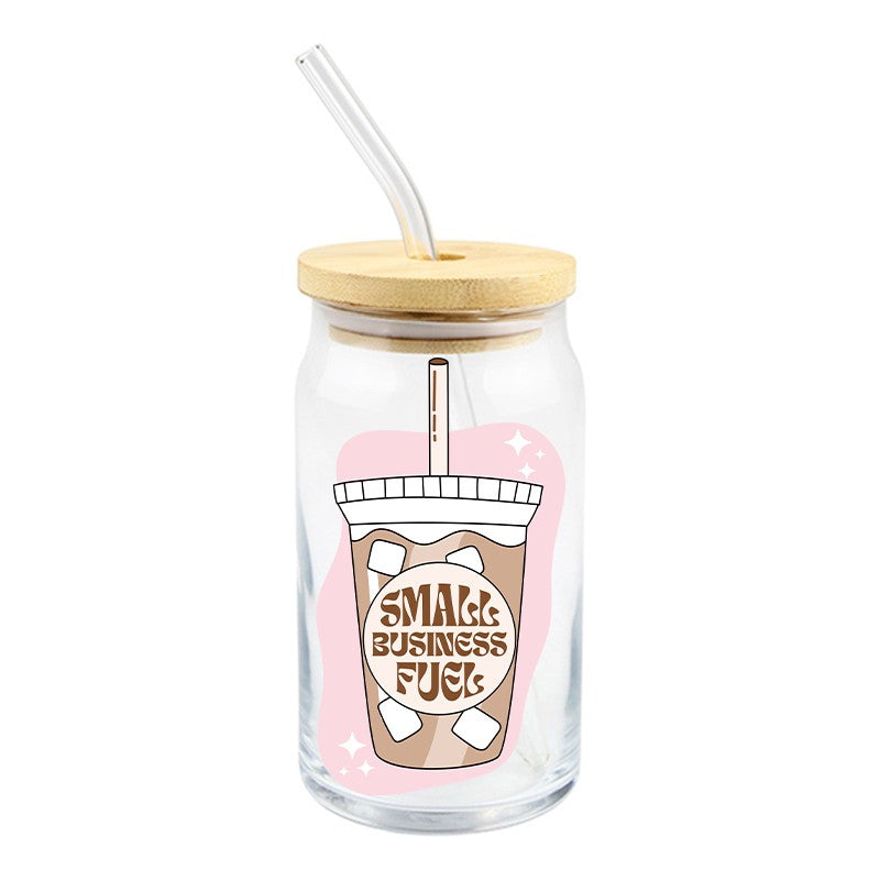 Small Business Fuel | UVDTF Decal | 4 inches