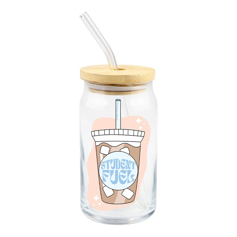 Student Fuel | UVDTF Decal | 4 inches