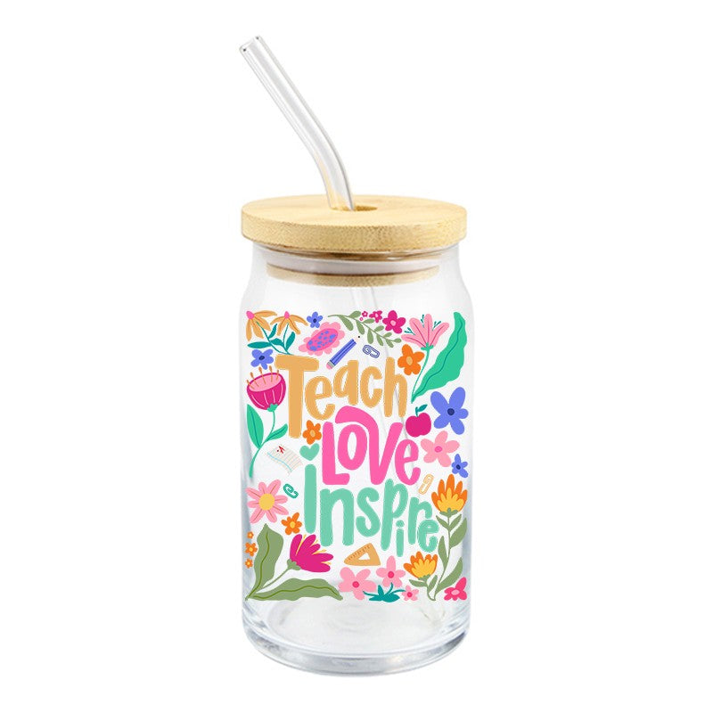 Teach Love Inspire | UVDTF Decal | 4 inches