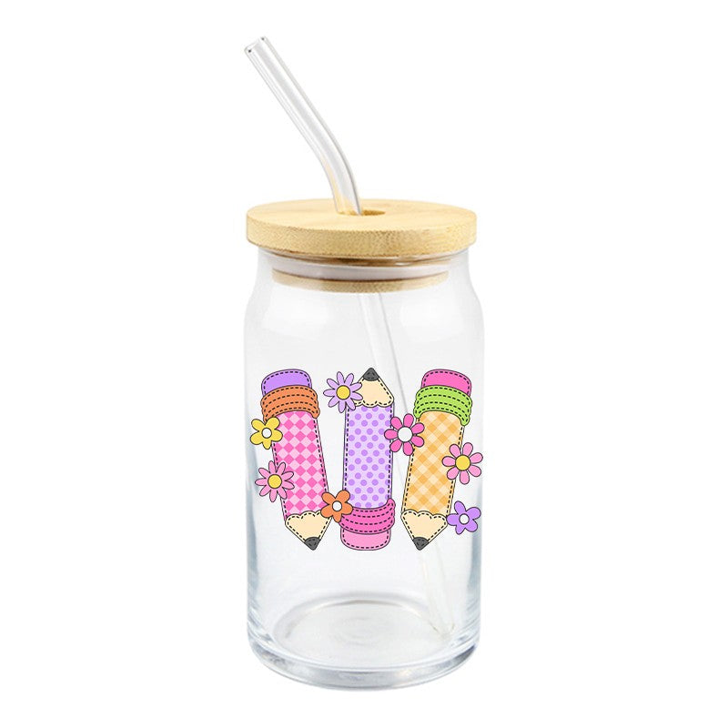 Colorful Pencils | UVDTF Decal | 4 inches
