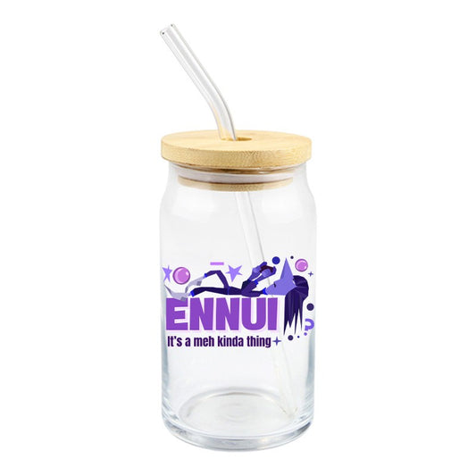 Ennui | UVDTF Can Glass Wrap