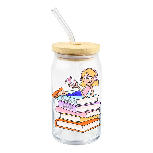 Lizzie Books | UVDTF Decal | 4 inches