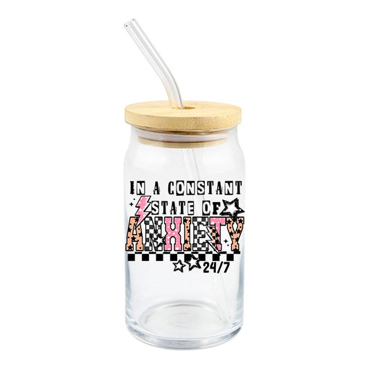 Constant State of Anxiety | UVDTF Decal | 4 inches