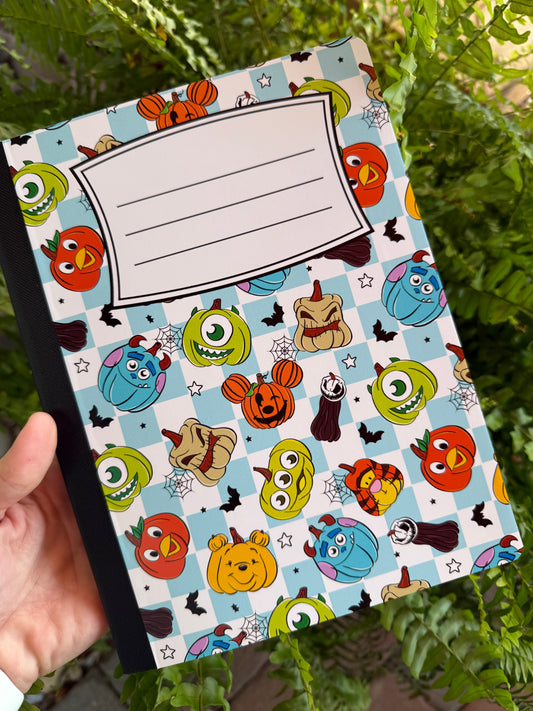 Pumpkin Characters Notebook | Print