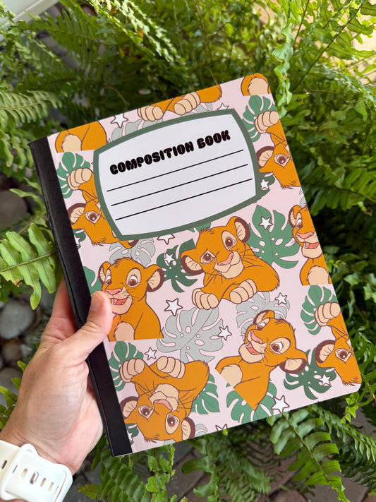 Young Lion Notebook | Print