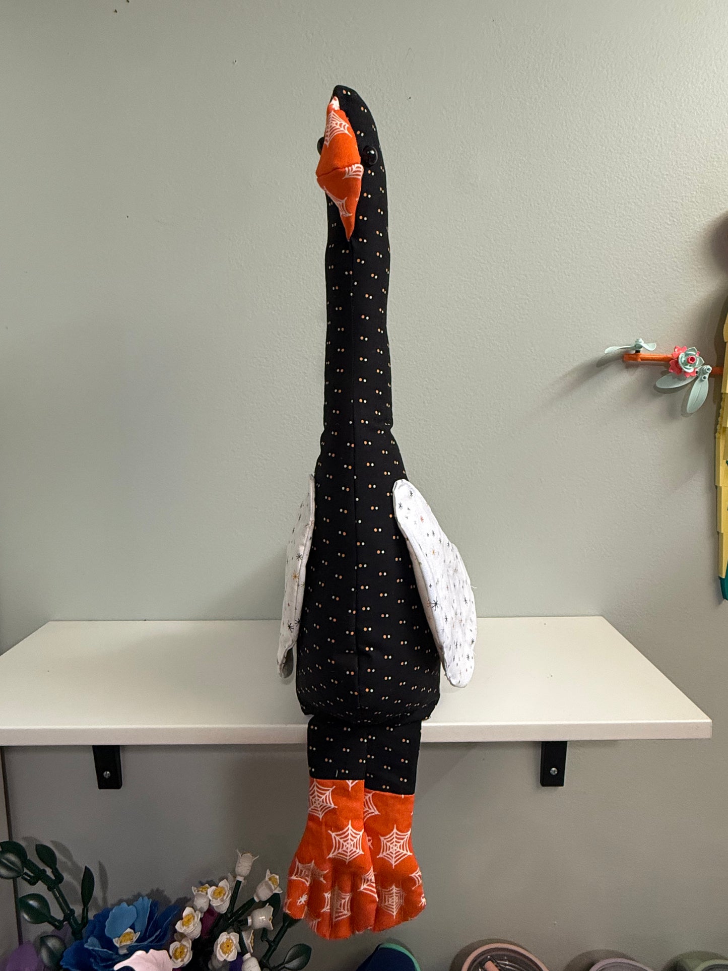 Halloween 16" Hand Sewn Goose