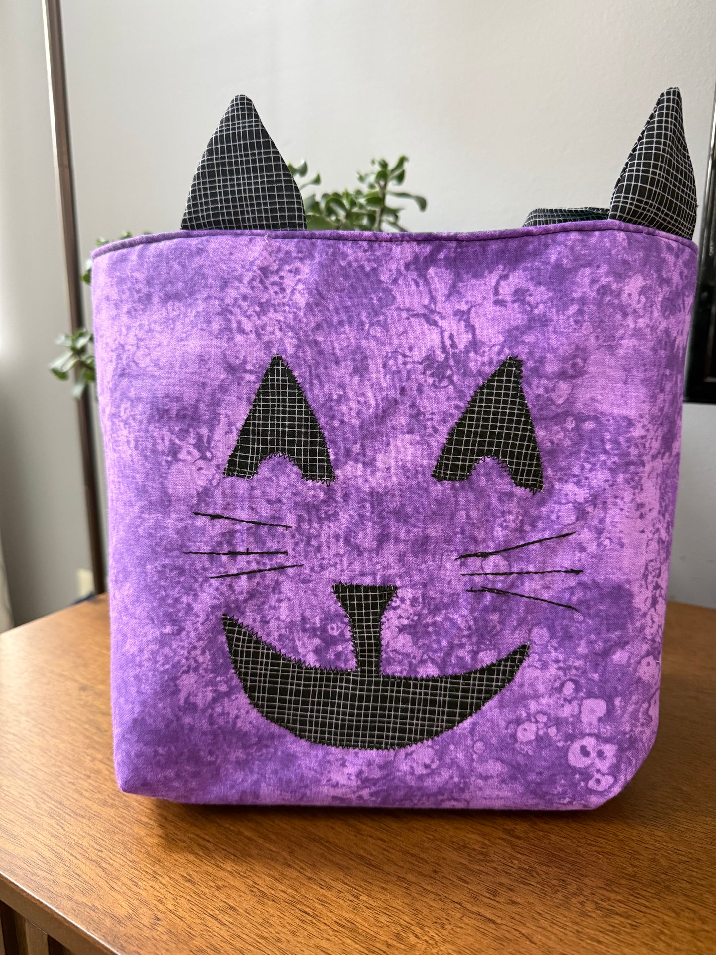 Cat Trick or Treat Tote