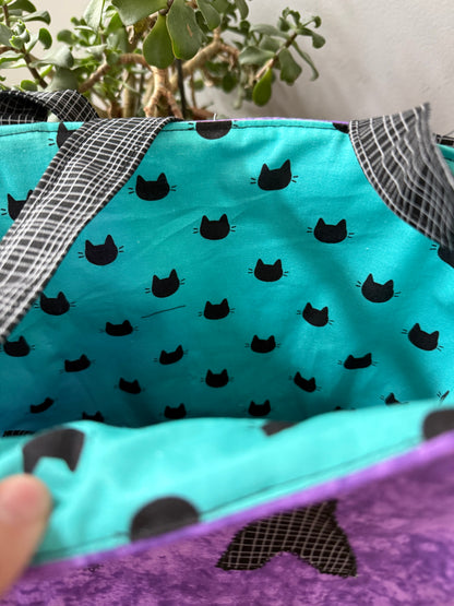 Cat Trick or Treat Tote