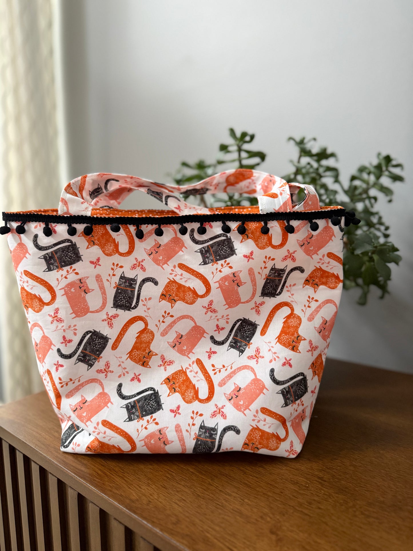 Cats of Halloween Trick or Treat Tote