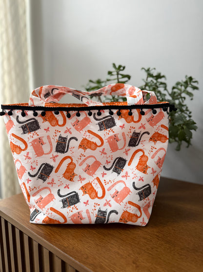 Cats of Halloween Trick or Treat Tote