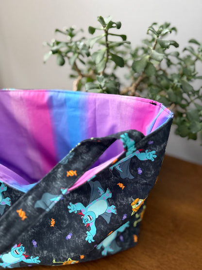 Scare Monsters w/ Ombre Inside Trick or Treat Tote