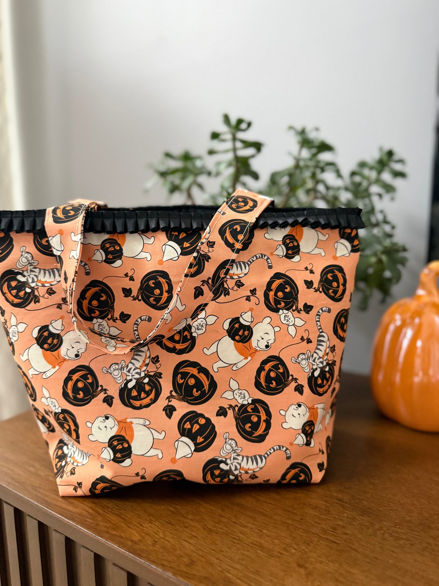 Pooh Bear Trick or Treat Tote