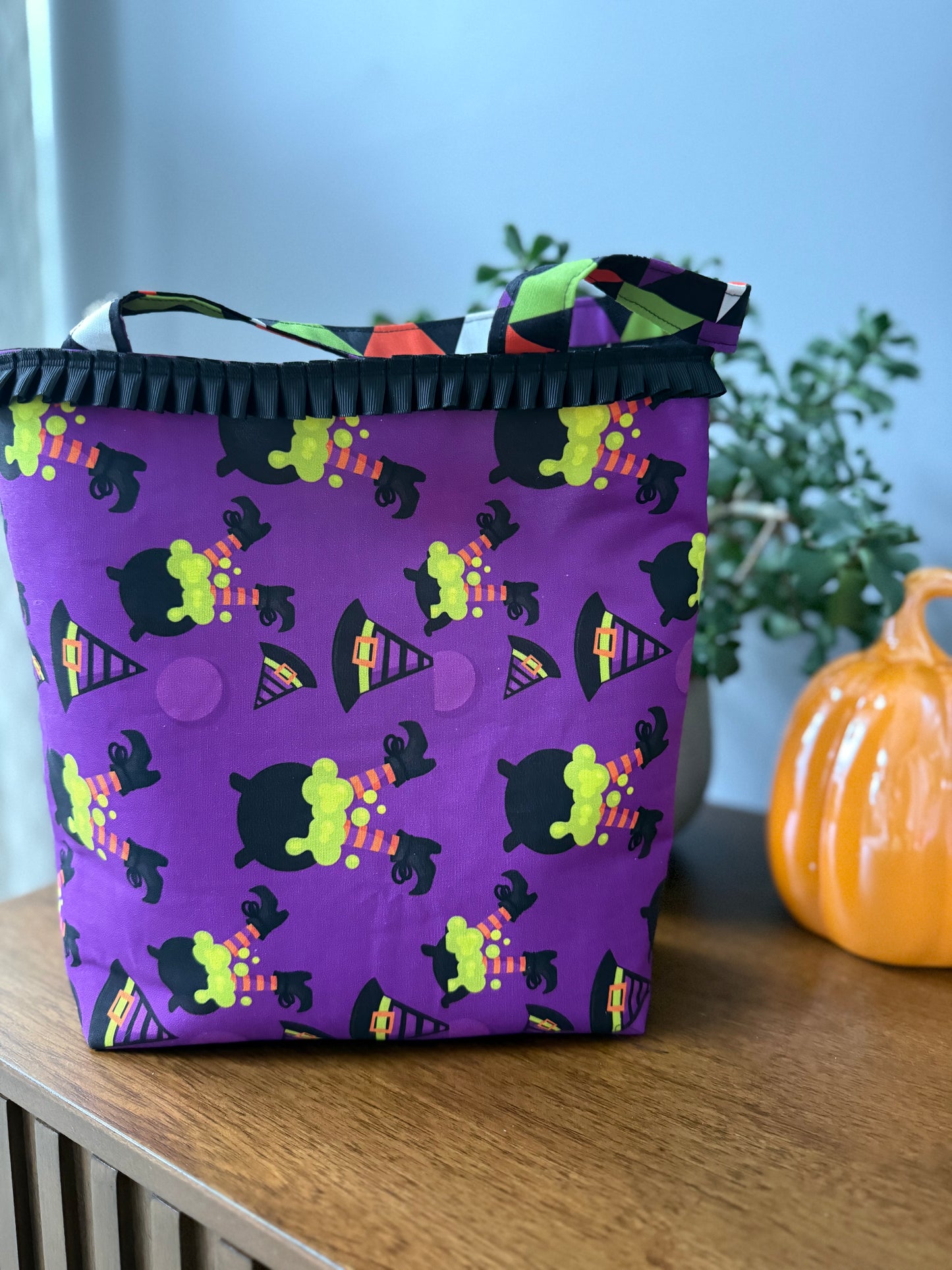 Witchy Trick or Treat Tote