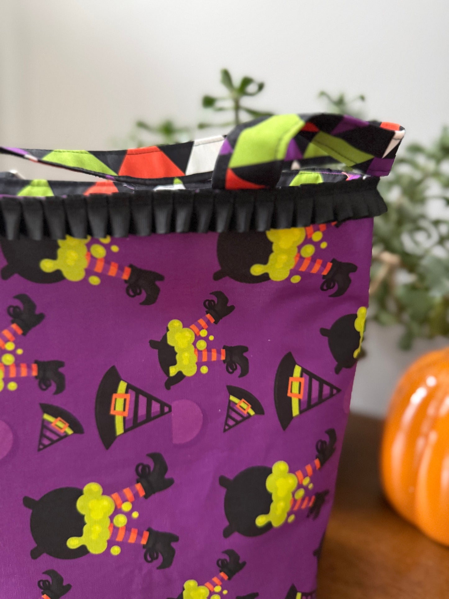 Witchy Trick or Treat Tote