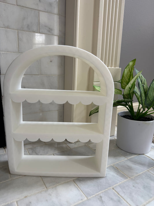 Scalloped Shelf 3D Printed Shelf