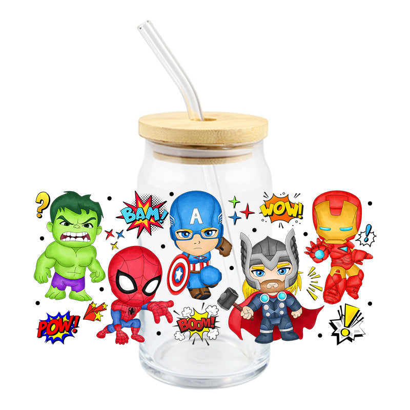Super Heros | UVDTF Cup Wrap