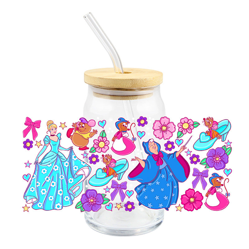 Glass Slipper Princess | UVDTF Cup Wrap